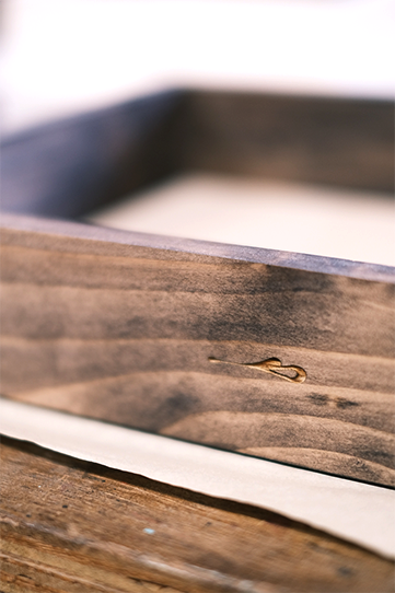 木箱のこだわり